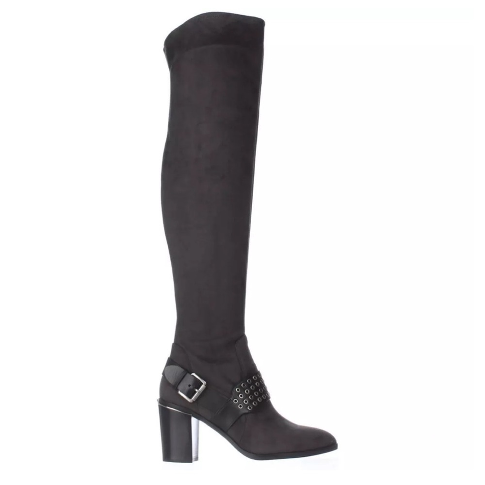 Michael Kors Thigh High Riding Boot with Strap